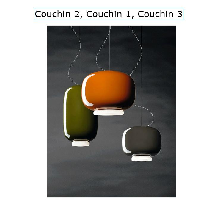 Couchin Suspension Lamp by Foscarini