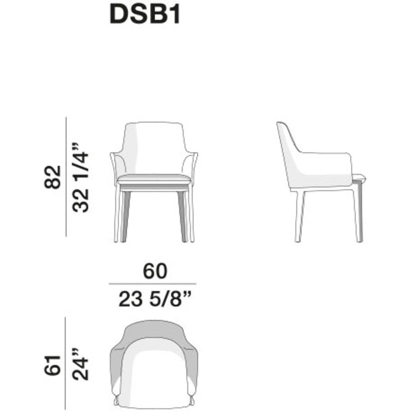 Devon Chair by Molteni & C - Additional Image - 12