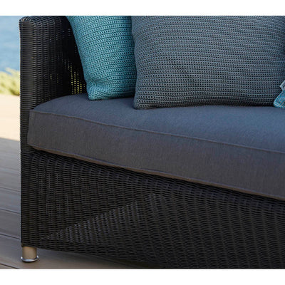 Diamond Lounge Chair Included Cushion Set Cane-line Weave, Graphite by Cane-line Additional Image - 5