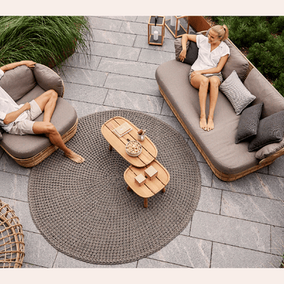 Discover Rug, Dia. 78.74 Inch by Cane-line Additional Image - 2