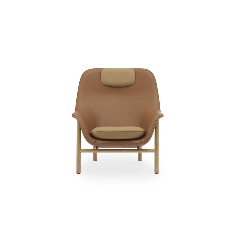Drape Lounge Chair High with Headrest by Normann Copenhagen - Additional Image 5