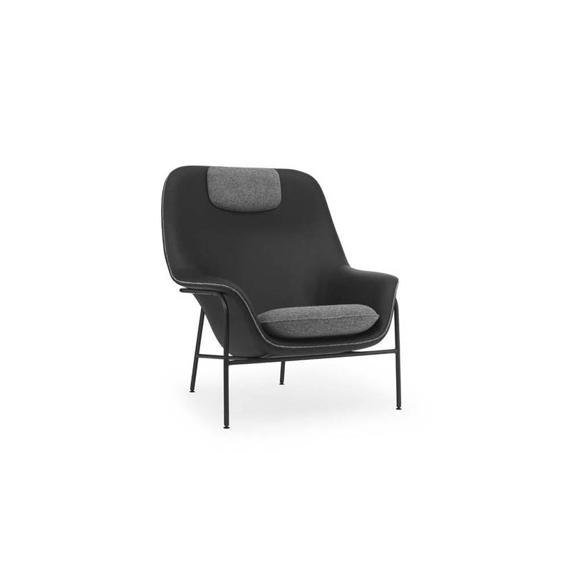 Drape Lounge Chair High with Headrest by Normann Copenhagen