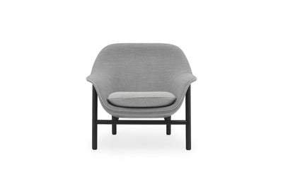 Drape Black Oak Remix/Hallingdal Low Lounge Chair - Additional Image 1