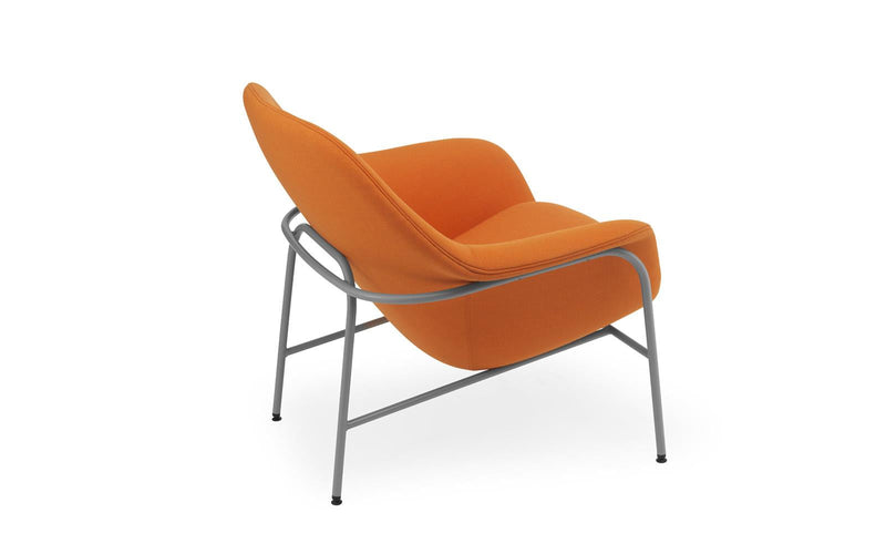 Drape Grey Steel Remix Low Lounge Chair - Additional Image 3