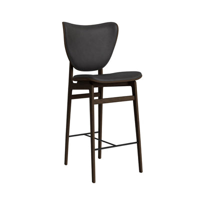 Elephant Bar Chair Oak Frame Leather Front Upholstery by NOR11 - Additional Image - 1