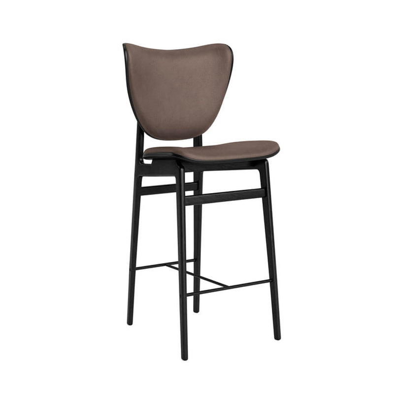 Elephant Bar Chair Oak Frame Leather Front Upholstery by NOR11 - Additional Image - 7
