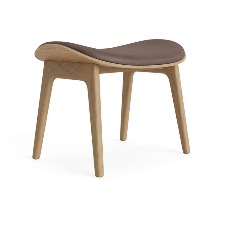 Elephant Lounge Stool Leather Seat by NOR11