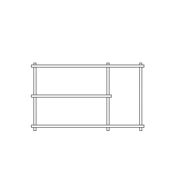 Elevate Shelving System 3 by Woud