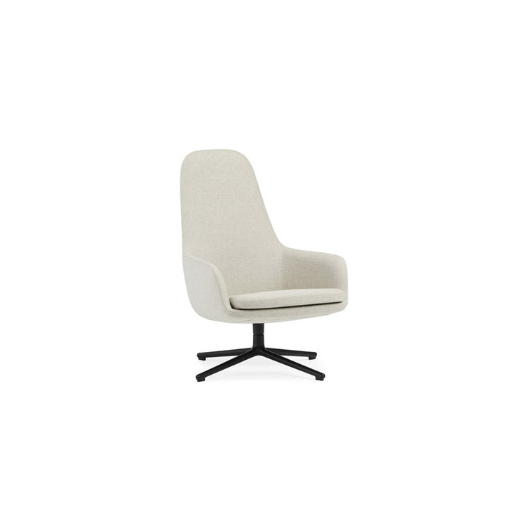 Era High Swivel Black Alu Main Line flax Lounge Chair by Normann Copenhagen