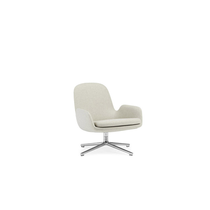 Era Swivel Alu Main Line flax Low Lounge Chair