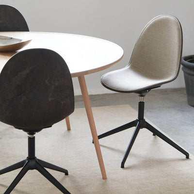 Eternity High Stool with Full Front Upholstery Re-wool by Mater - Additional Image 8