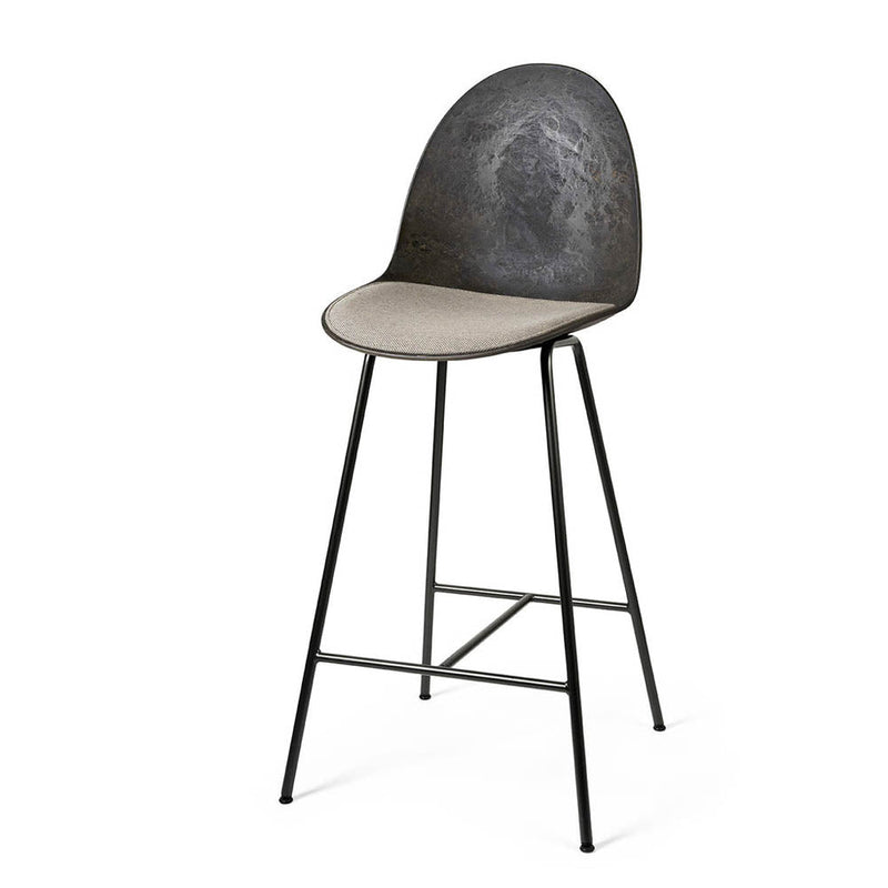 Eternity High Stool with Upholstery Seat Re-wool by Mater