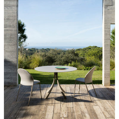 Falcata Outdoor Round Dining Table by Expormim - Additional Image 2