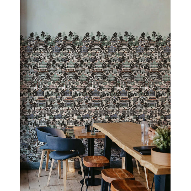 First Line Bespoke Wallpaper by Isidore Leroy - Additional Image - 8