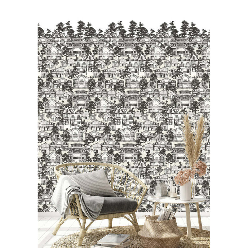 First Line Bespoke Wallpaper by Isidore Leroy - Additional Image - 5