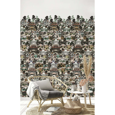 First Line Bespoke Wallpaper by Isidore Leroy - Additional Image - 6