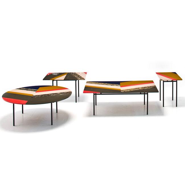 Fishbone Table Collection by Patricia Urquiola for Moroso