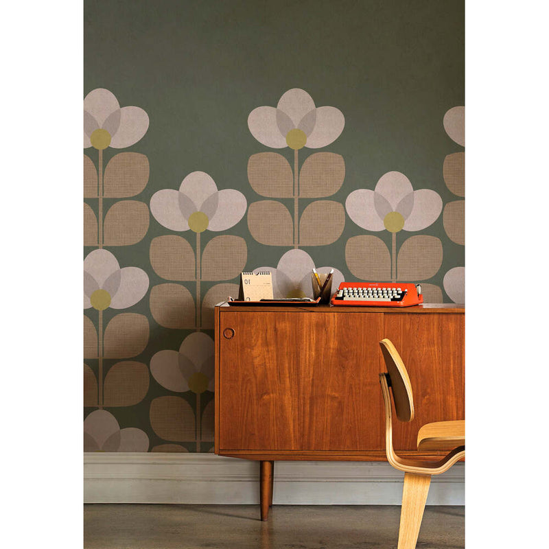 Flower Bespoke Wallpaper by Isidore Leroy - Additional Image - 8