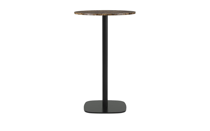 Form Dia.23" x 41" H Marble Cafe Table