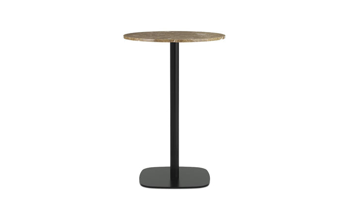 Form Dia.23" x 37"H Marble Cafe Table