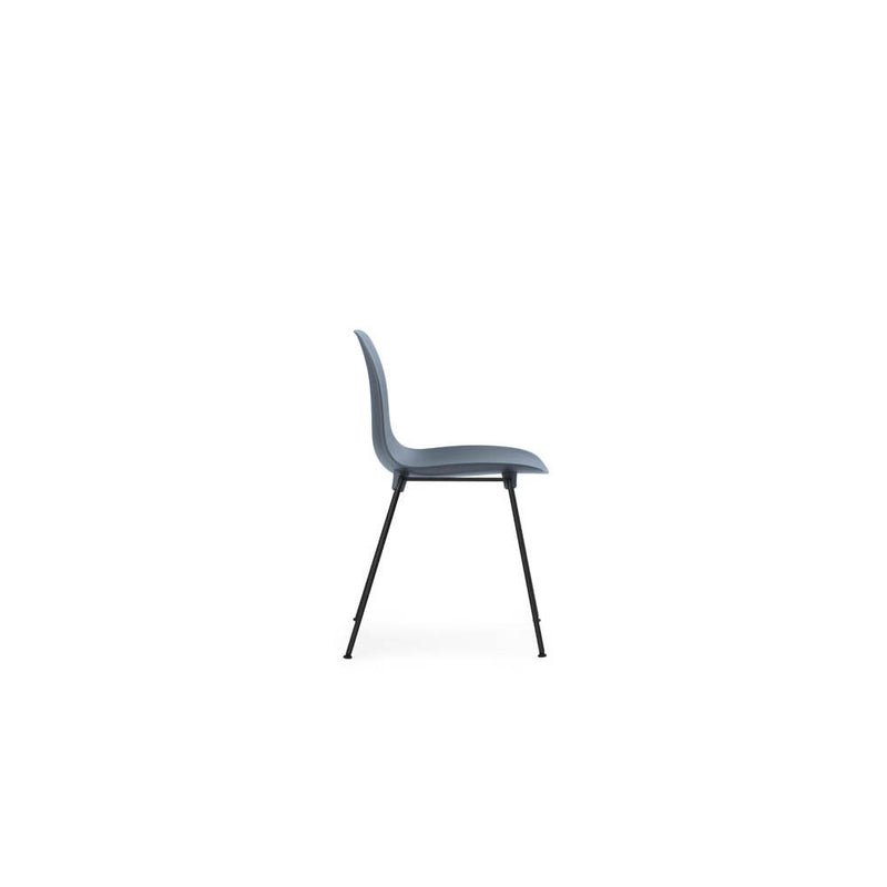 Form Chair Stacking Black Steel Leg by Normann Copenhagen - Additional Image 13