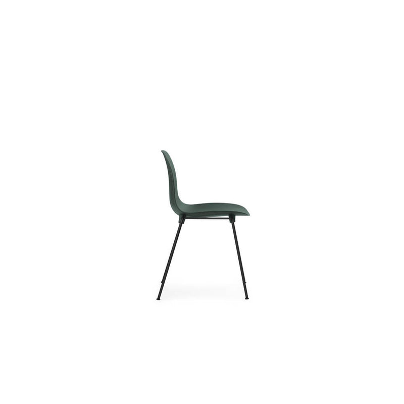 Form Chair Stacking Black Steel Leg by Normann Copenhagen - Additional Image 14