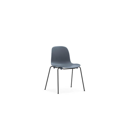 Form Chair Stacking Black Steel Leg by Normann Copenhagen - Additional Image 1