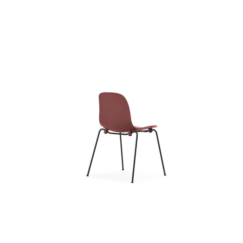 Form Chair Stacking Black Steel Leg by Normann Copenhagen - Additional Image 22