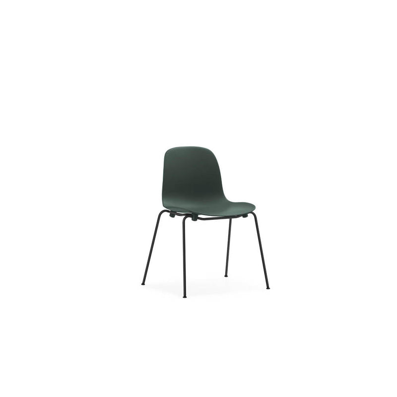 Form Chair Stacking Black Steel Leg by Normann Copenhagen - Additional Image 2