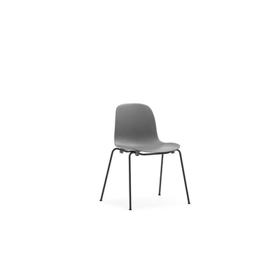 Form Chair Stacking Black Steel Leg by Normann Copenhagen - Additional Image 3