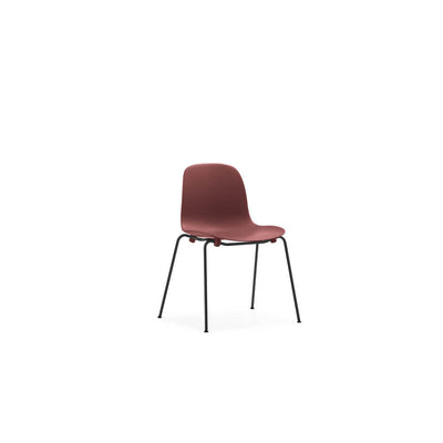 Form Chair Stacking Black Steel Leg by Normann Copenhagen - Additional Image 4