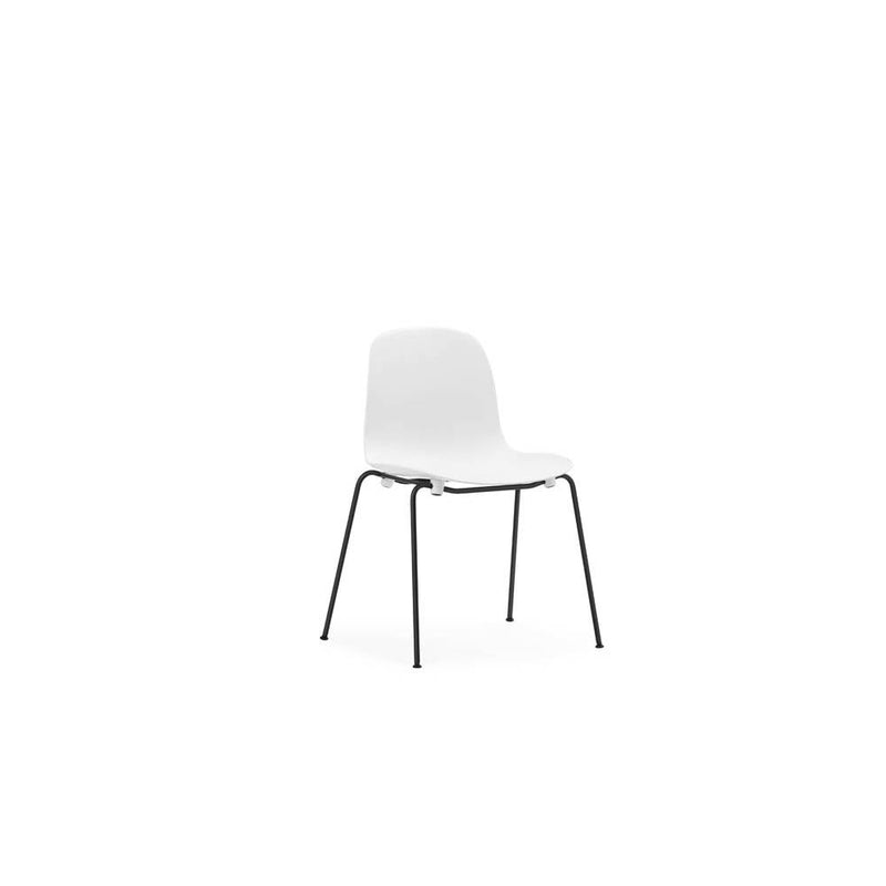 Form Chair Stacking Black Steel Leg by Normann Copenhagen - Additional Image 5
