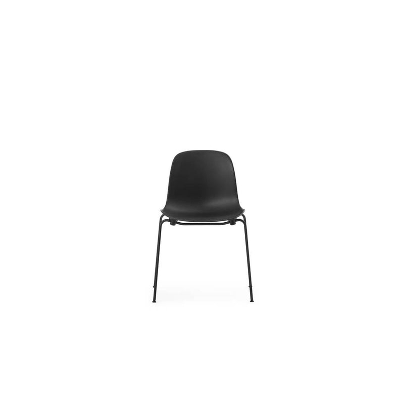 Form Chair Stacking Black Steel Leg by Normann Copenhagen - Additional Image 6
