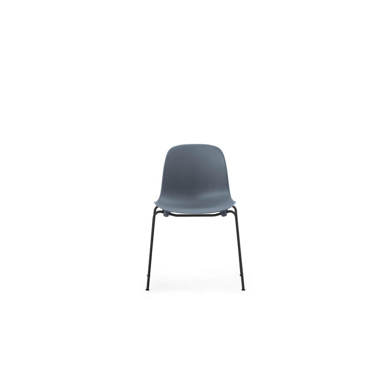 Form Chair Stacking Black Steel Leg by Normann Copenhagen - Additional Image 7