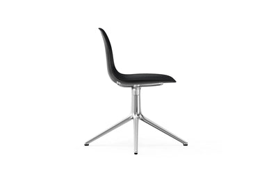 Form 4 Leg Alu Black Chair Swivel - Additional Image 2