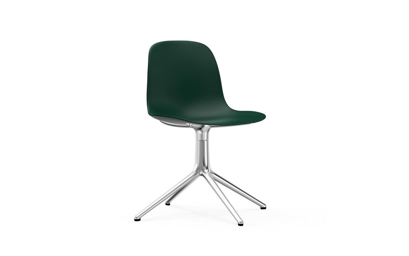 Form 4 Leg Aluminum Black Chair Swivel by Normann Copenhagen