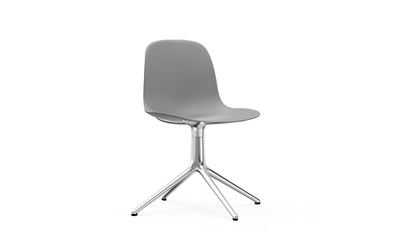 Form 4 Leg Aluminum Black Chair Swivel by Normann Copenhagen