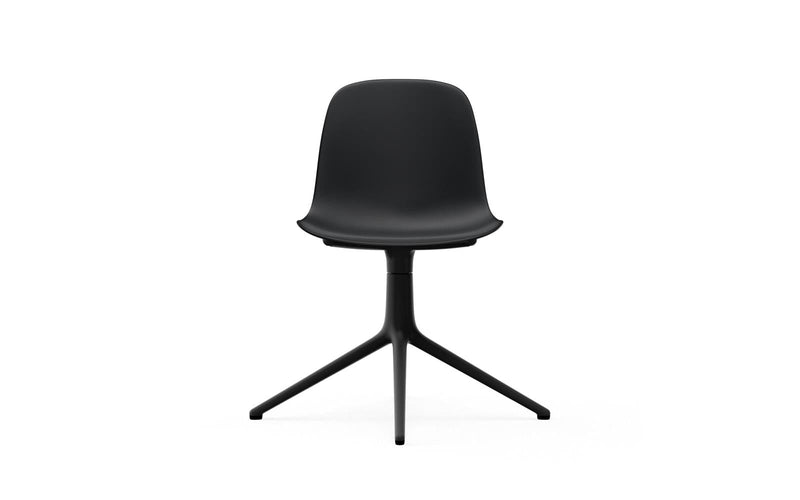 Form 4 Leg Black Alu Black Chair Swivel - Additional Image 1