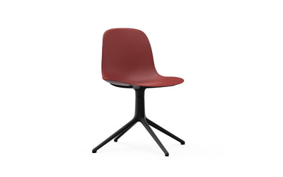 Form 4 Leg Black Alu Black Chair Swivel - Additional Image 4