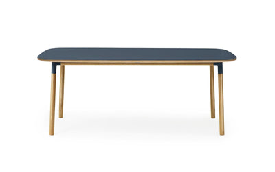 Form 37" x 78" Black/Oak Table by Normann Copenhagen