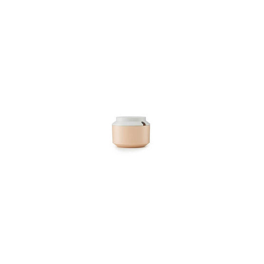 Geo Sugar Bowl Nude/Frost by Normann Copenhagen