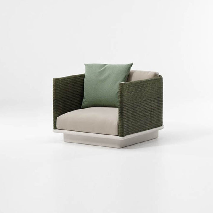 Giro 1 Seater Sofa Aluminium By Kettal
