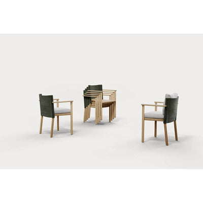 Giro Stackable Dining Armchair By Kettal Additional Image - 8
