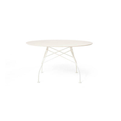 Glossy 50" Outdoor Round Table by Kartell