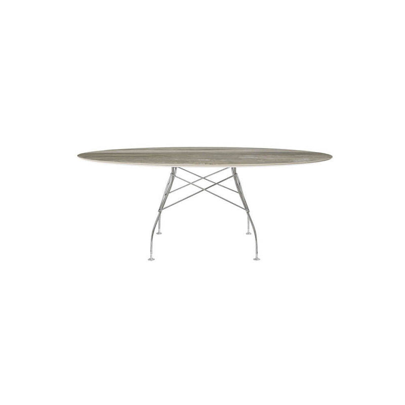 Glossy Oval Table by Kartell - Additional Image 4