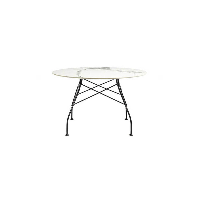 Glossy Round Table by Kartell