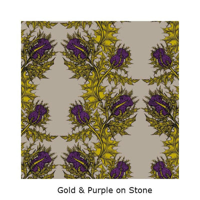 Grand Thistle Hand-Print Wallpaper by Timorous Beasties