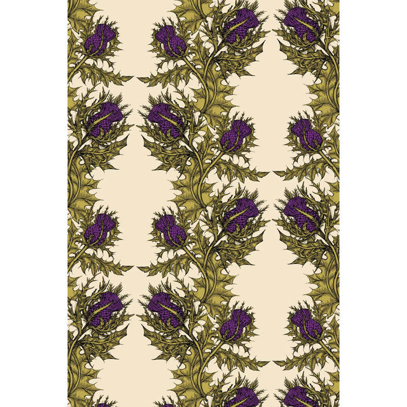 Grand Thistle Hand Printed Wallpaper by Timorous Beasties - Additional Image 2