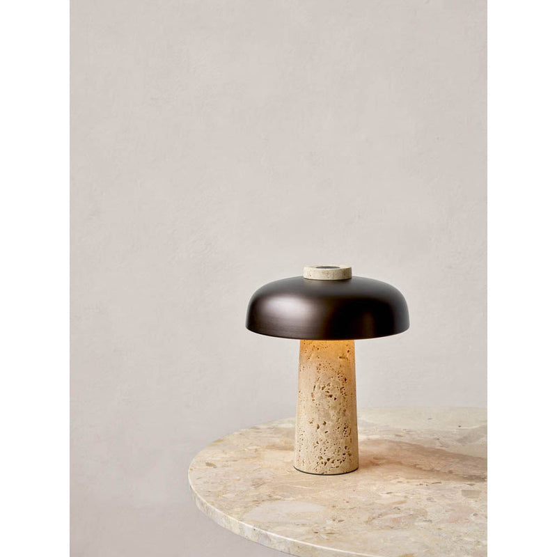 Harbour Column Table, Lounge Height with Star Base by Audo Copenhagen - Additional Image - 7