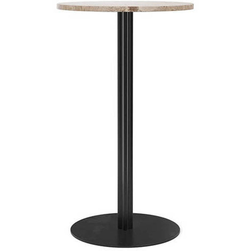 Harbour Column Table, Round Table Top Bar Height by Audo Copenhagen - Additional Image - 5